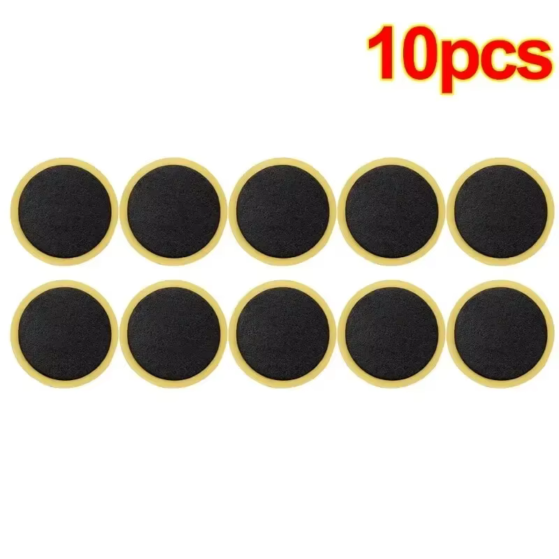 Patchs pour pneus de vélo sans colle, Kit de réparation rapide pour tous les Types de pneus de vélo,