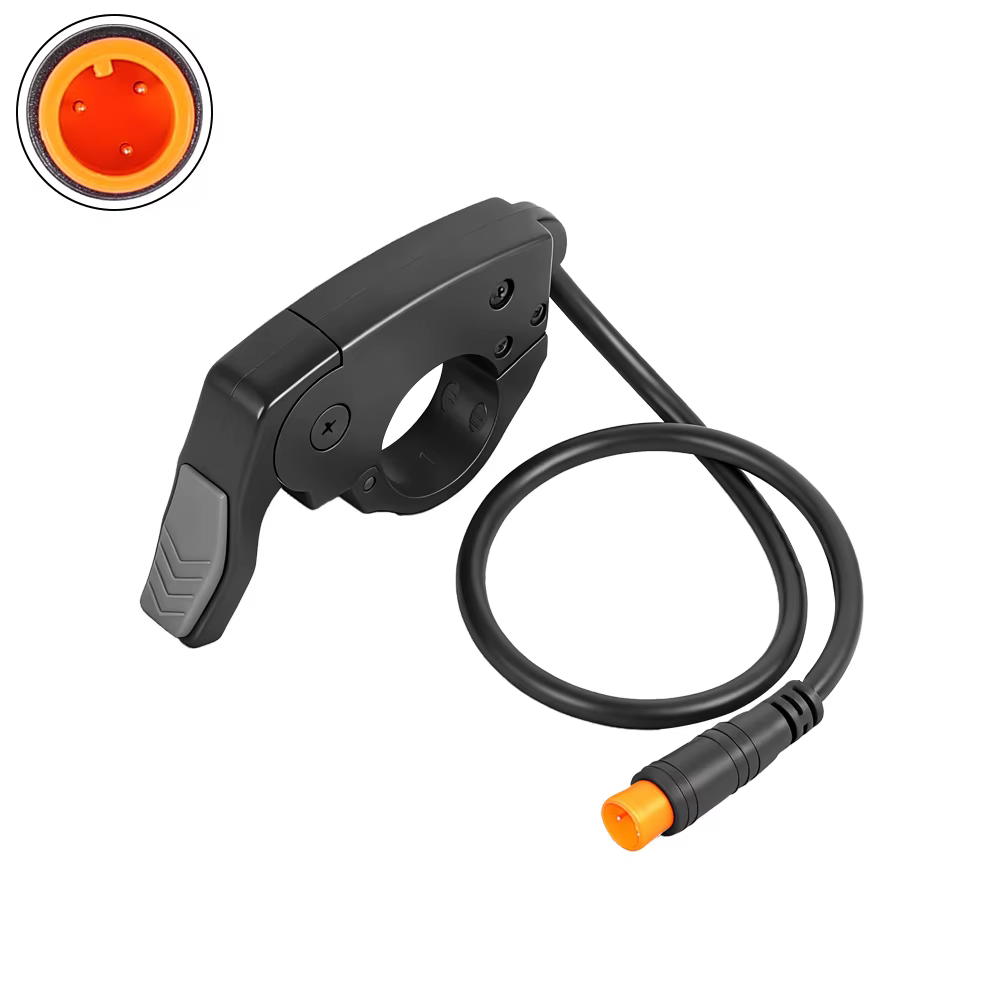 Connecteur de vélo électrique à 3 broches, 36V 48V 60V 72V TT009, accélérateur au pouce gauche droit