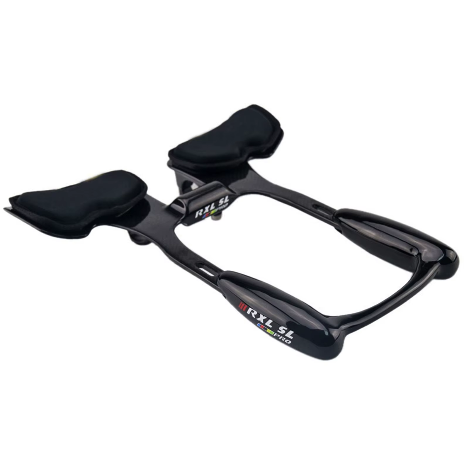 RXL SL-Guidon Aero TT Brcorporelle en Carbone pour Vélo de Route, Barre de Bras Réglable de 31.8mm, 