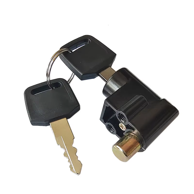 Serrure de boîtier de batterie de véhicule électrique, serrure avant de vélo électrique, serrure de 