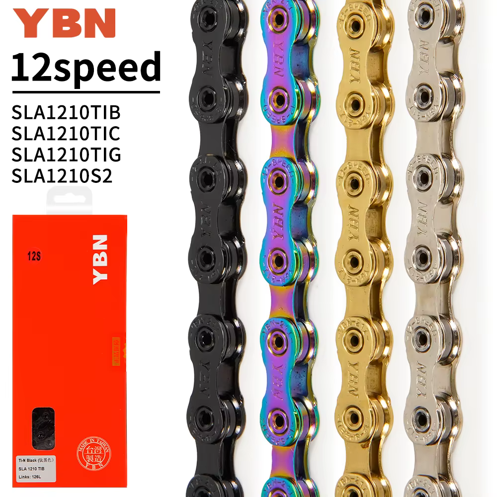 YBouches-Chaîne de vélo pour VTT de route, compatible avec SRAM WinterMANO Campagnolo, système de tr