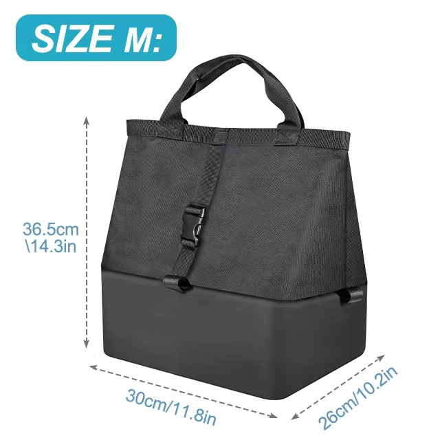 Panier arrière pour vélo avec grand porte-bagages arrière, panier de vélo robuste en métal, fixation