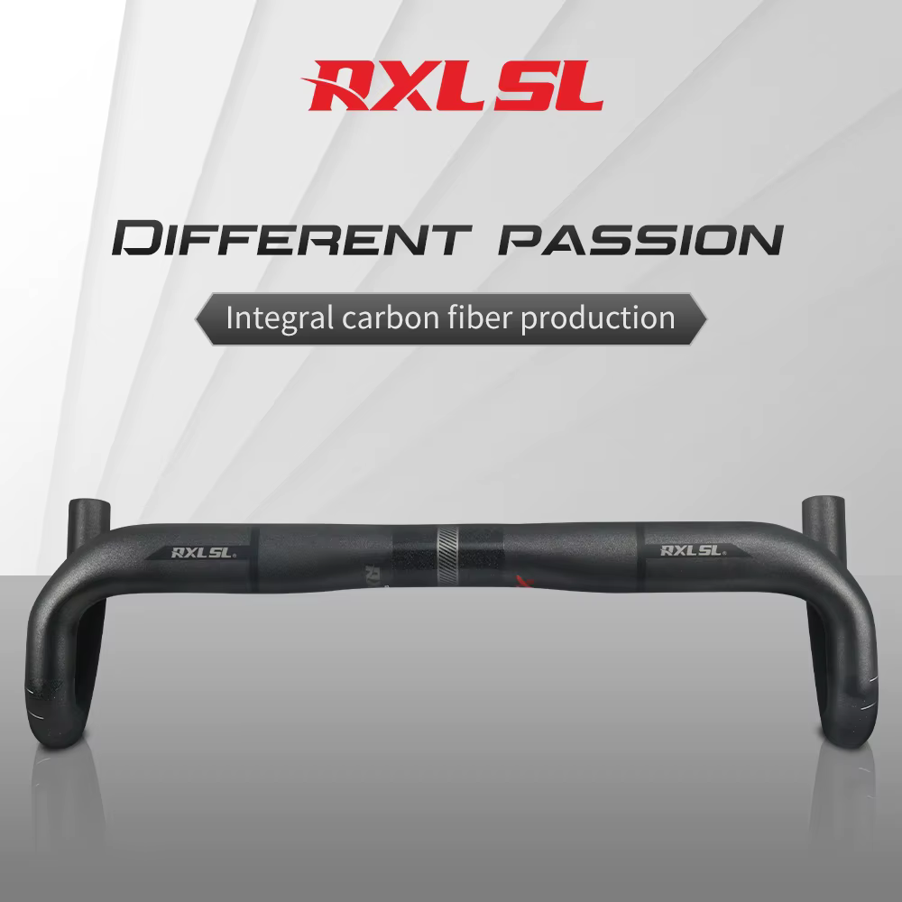 RXL SL 31.8mm barre de chute en carbone guidon de vélo de route 380/400/420/440mm UD mat routage ext