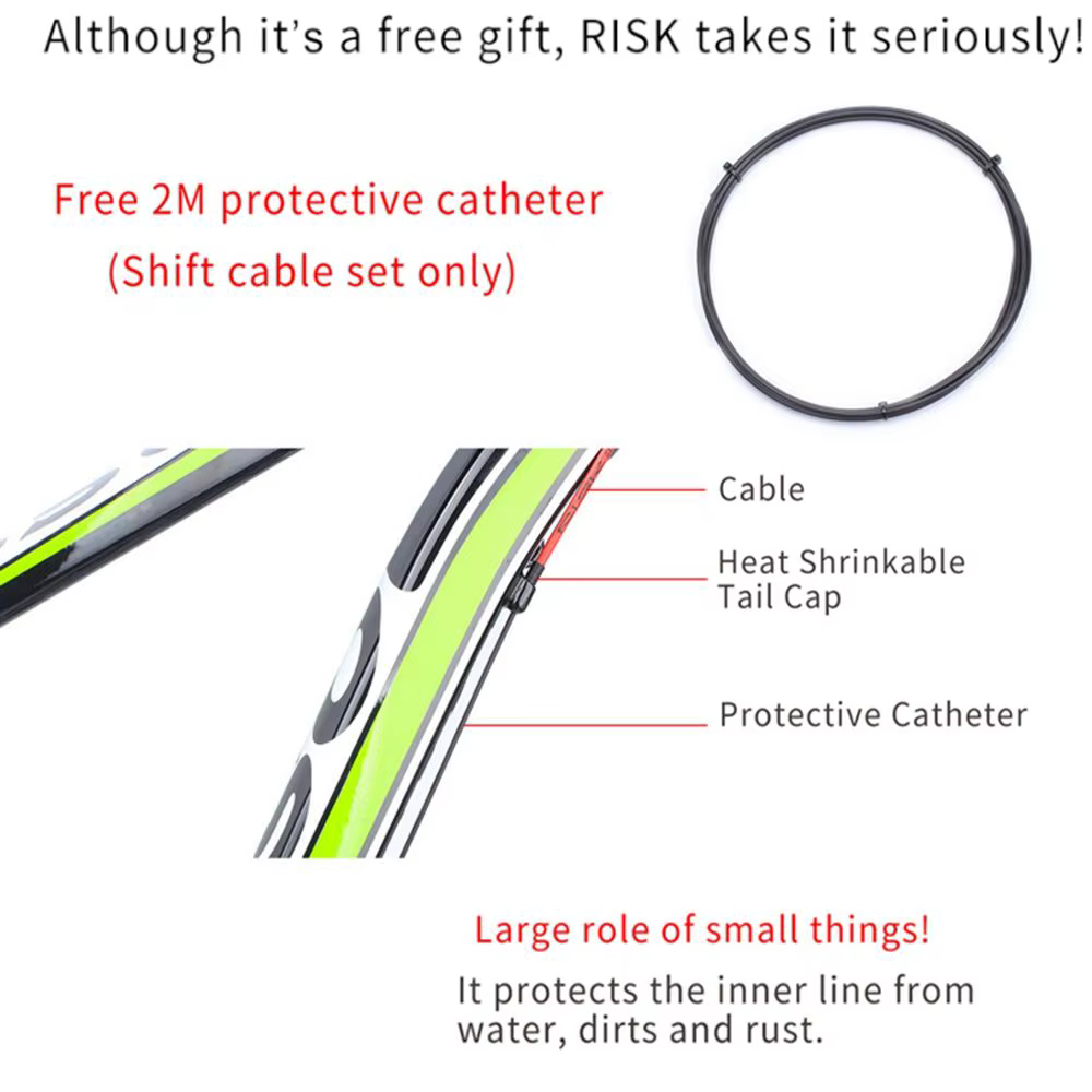 Fil de câble de changement de direction de frein de vélo, manettes de vélo de route, dérailleur, lig