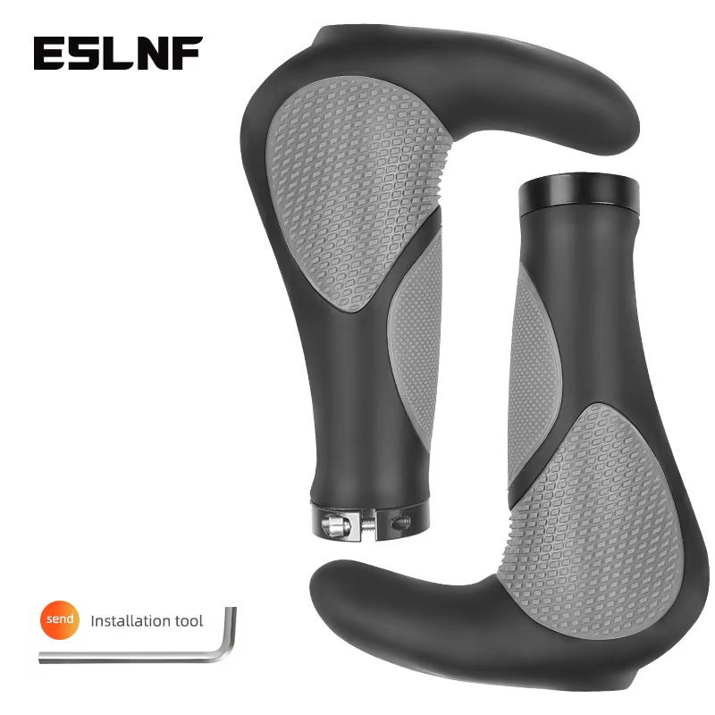 Poignées de guidon de vélo pour plus de confort, style ergonomique pour réduire la fatigue des mains