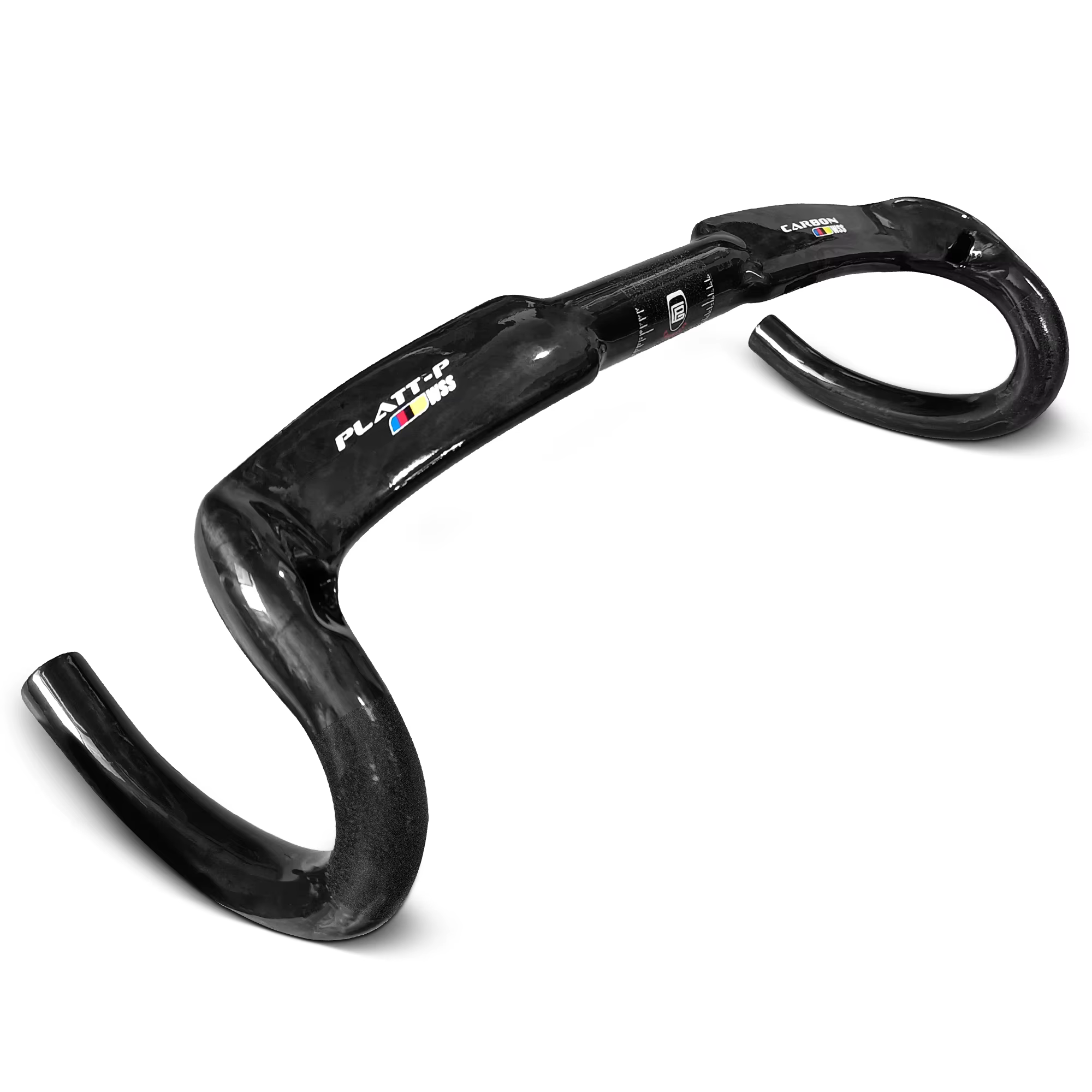 Guidon de vélo de route en fibre de carbone courbé, pièces de bicyclette, 31.8mm, 400mm, 420mm, 440m