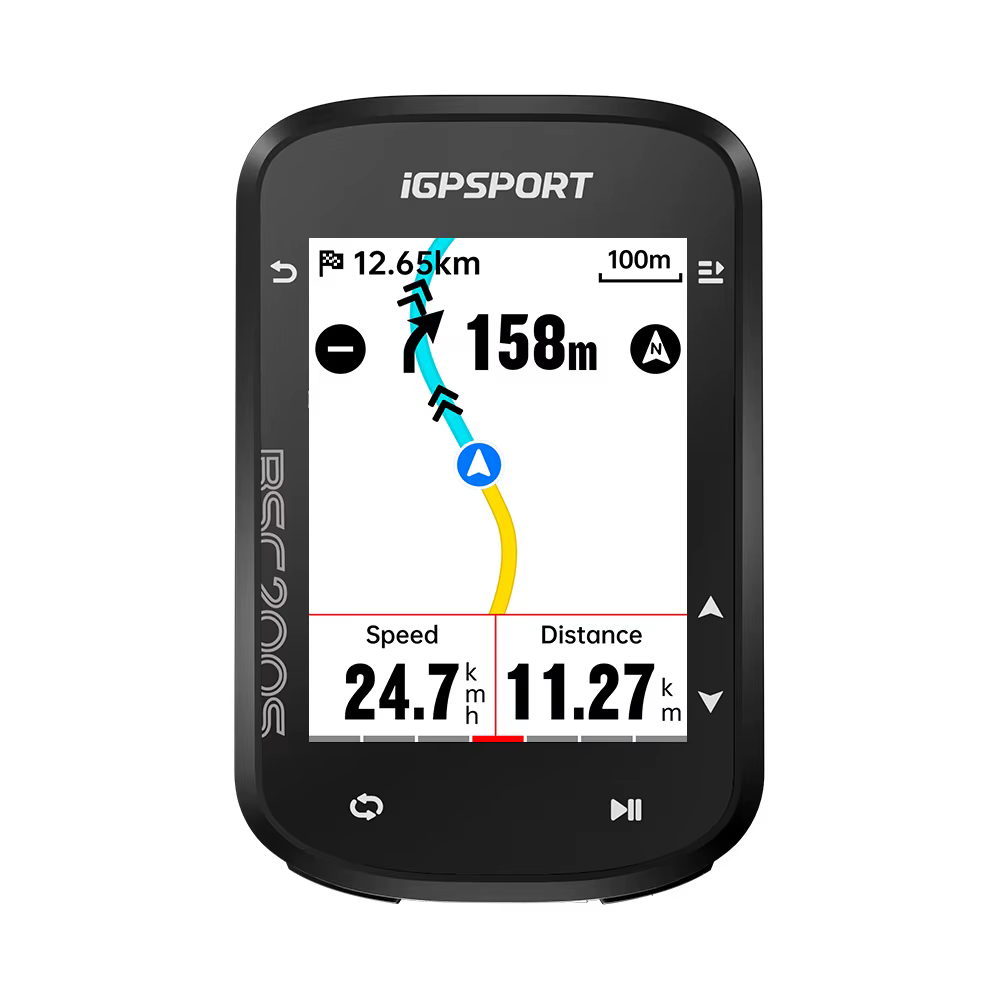 IGPSPORT-Ordinateur de vélo BSC200S, navigation GPS, écran coloré, compteur de vitesse de vélo sans 