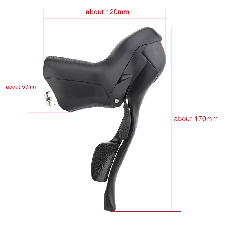 MicroNEW-Manette de vitesse de vélo de route, leviers de frein, dérailleur avant pour Shimano, 2x7,