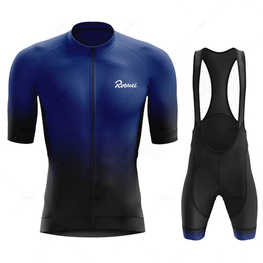 Maillot de cyclisme 2025 Pro Team Rvouei hommes Bicicleta ensemble course vélo vêtements costume res