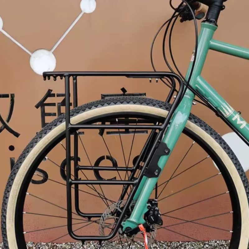 Porte-bagages avant de vélo de type plateforme, support de bagages pour vélo, support de vélo pour c