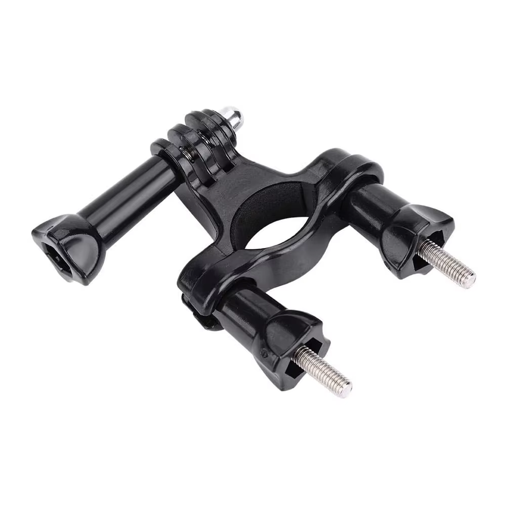 Support de guidon de vélo pour GoPro, pince de tige de selle pour vélos, vis métalliques, bras pivot