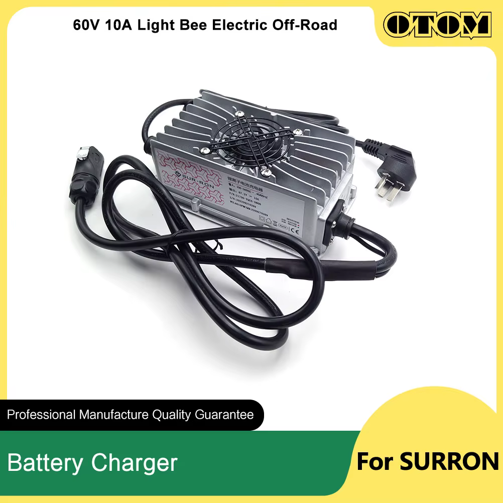 OTOM Light Bee – chargeur de batterie de moto, outils de charge, électrique Intelligent haute fréque