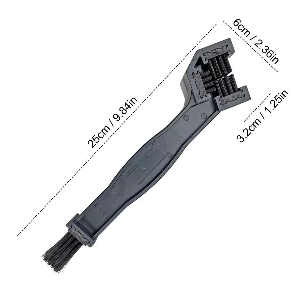 Brosse de nettoyage de chaîne de moto, brosse de nettoyage de chaîne de vélo, nettoyeur de chaîne si