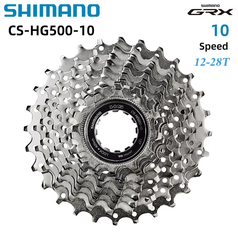 Shimano DEORE HYPERGLIDE CS-HG500 Cassette de route 10 vitesses 12-28T 11-25T/32T/34T CS-HG50-10 11-
