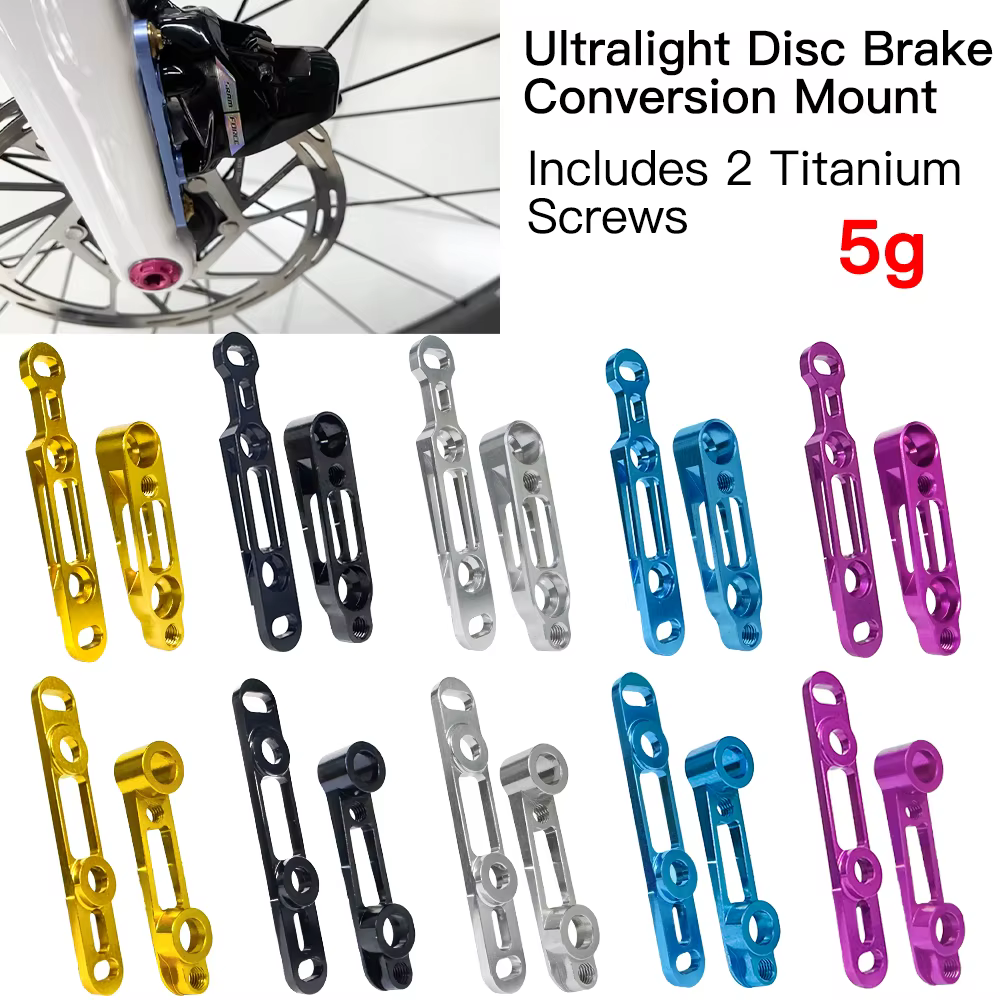 Support de frein à disque de vélo de route ultraléger, convertisseur de 160mm pour frein avant et ar
