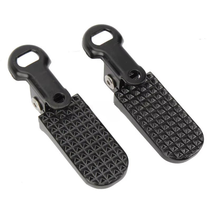 Pédale arrière coordonnante pour vélo électrique, conception pliable, matériau en alliage d'aluminiu