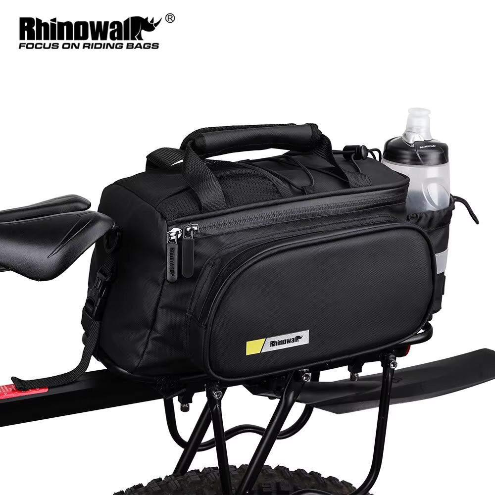 Rhinowalk Vélo Rack Sac Route VTT Vélo Porte Sac Coffre Pannier Vélo Multifonctionnel Grande Capacit