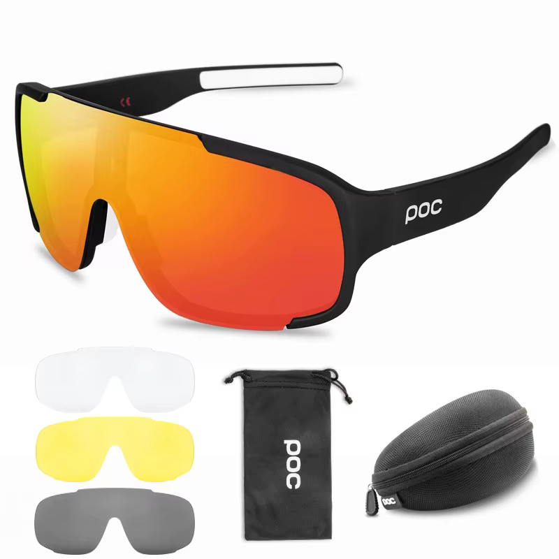 POC ASPIRE – lunettes coupe-vent pour vélo, entièrement enduites, pour course à pied, rue, descente,