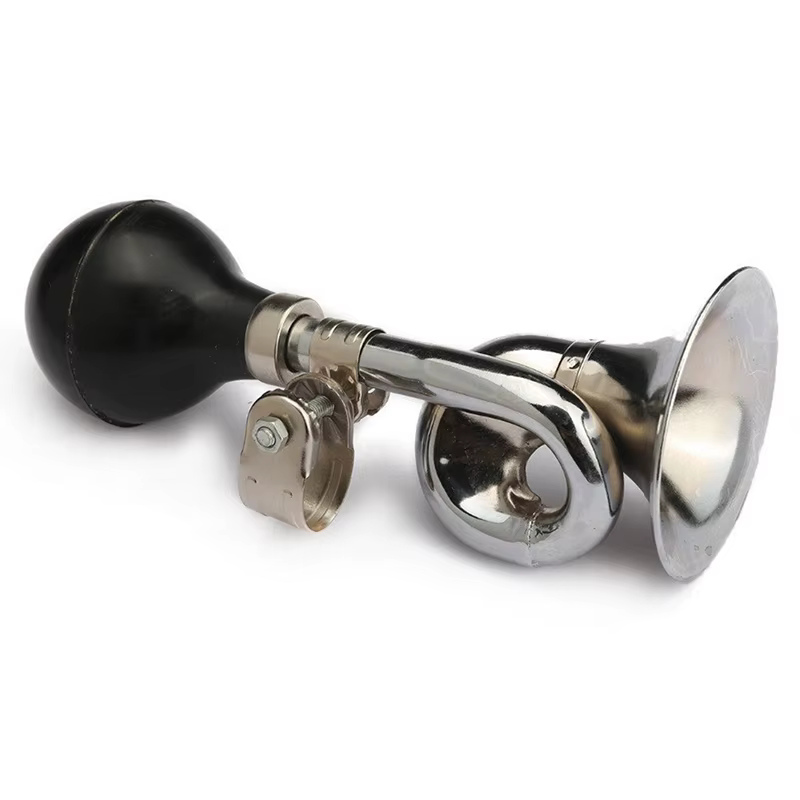 Klaxon à Air d'escargot de vélo, fort, bouche complète, rétro, trompette, cloche, accessoires de vél