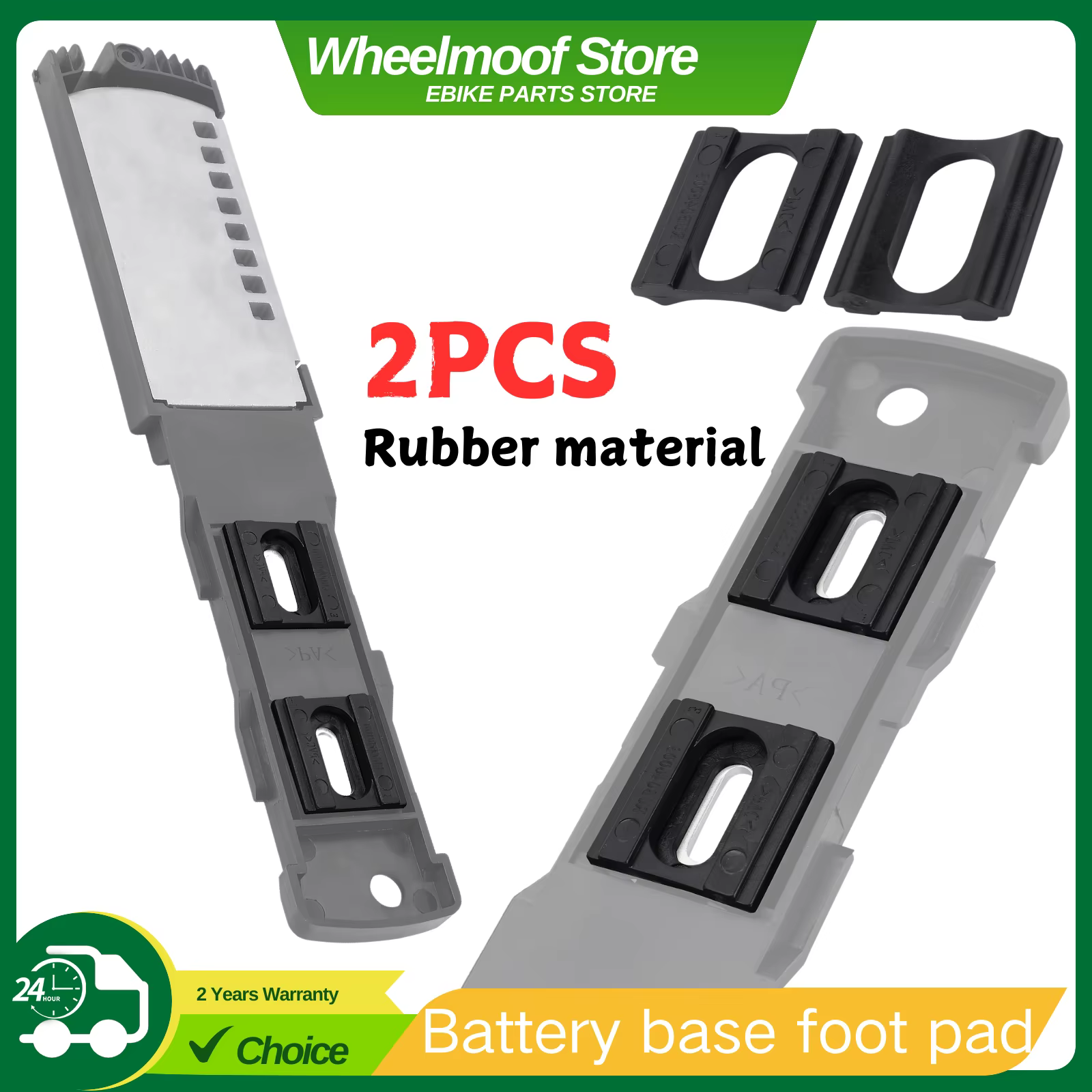 Hailong – adaptateur de support de batterie de vélo électrique G56/G70 G80, 1 paire d'entretoises de