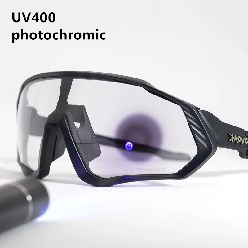 Kapvoe photochromique sport cyclisme lunettes pour hommes femmes vtt montagne route lunettes de vélo