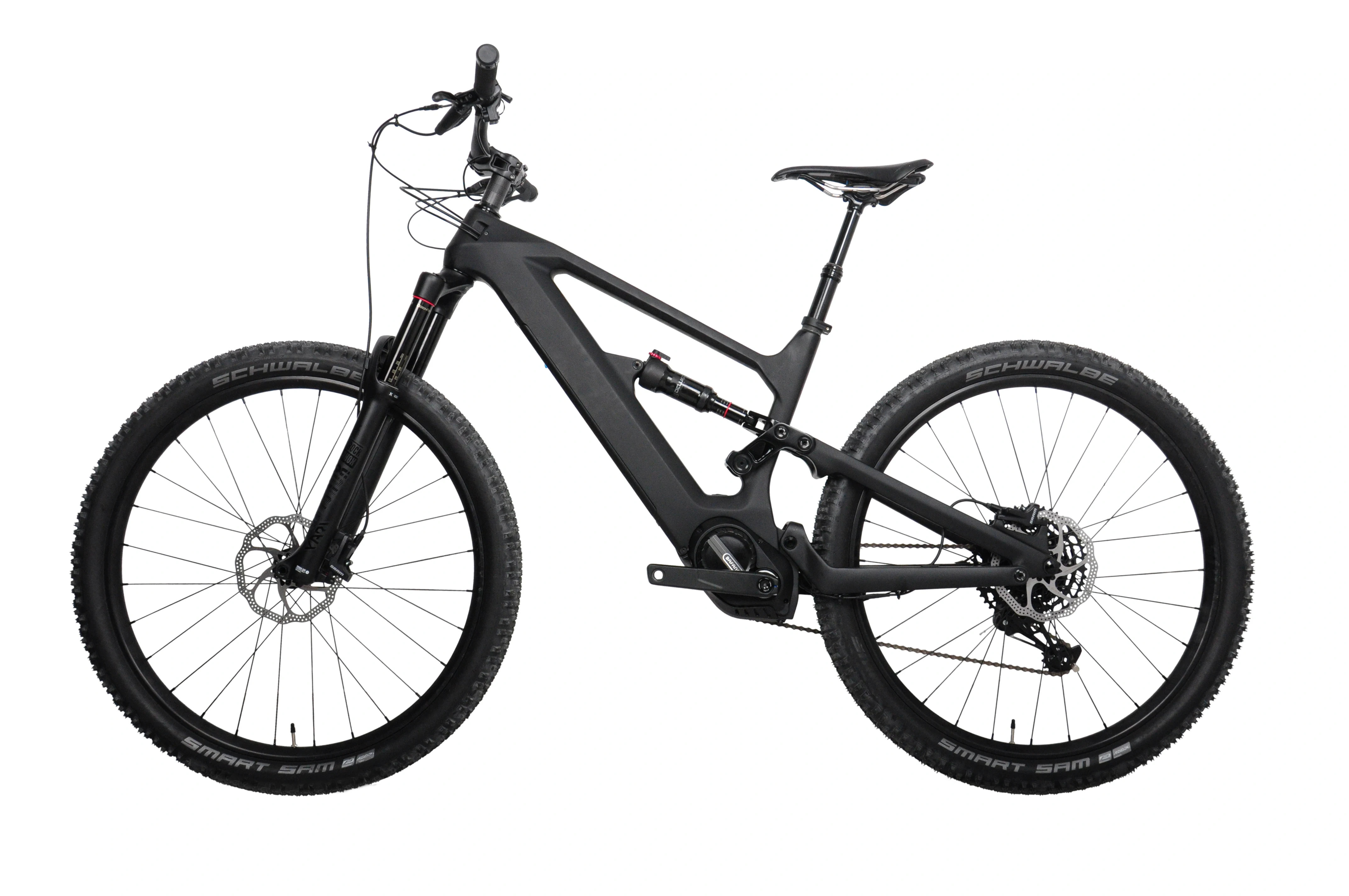 Pour cadre de vélo électrique à suspension complète, support m560, avec casque et axe réel