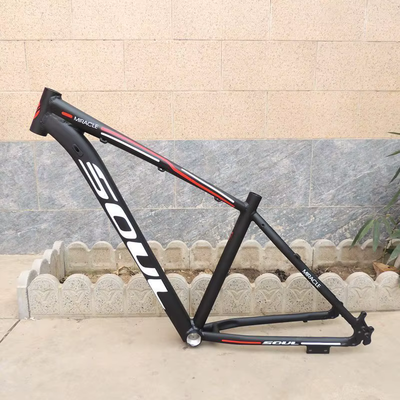 Cadre de vélo de route ultraléger en alliage d'aluminium avec frein à disque, câblage interne, 27.5x