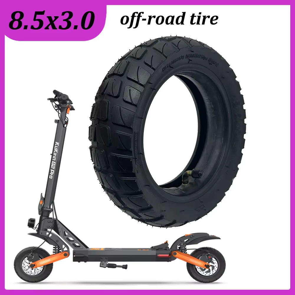 Chambre extérieure intérieure de pneu tout-terrain 8.5x3.0 pour Scooter électrique Vsett 8 9 + Zero 