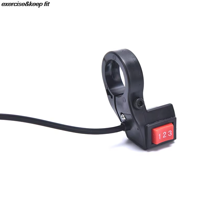 Interrupteur à trois vitesses pour vélo électrique, accessoires de bicyclette électrique, bouton de 