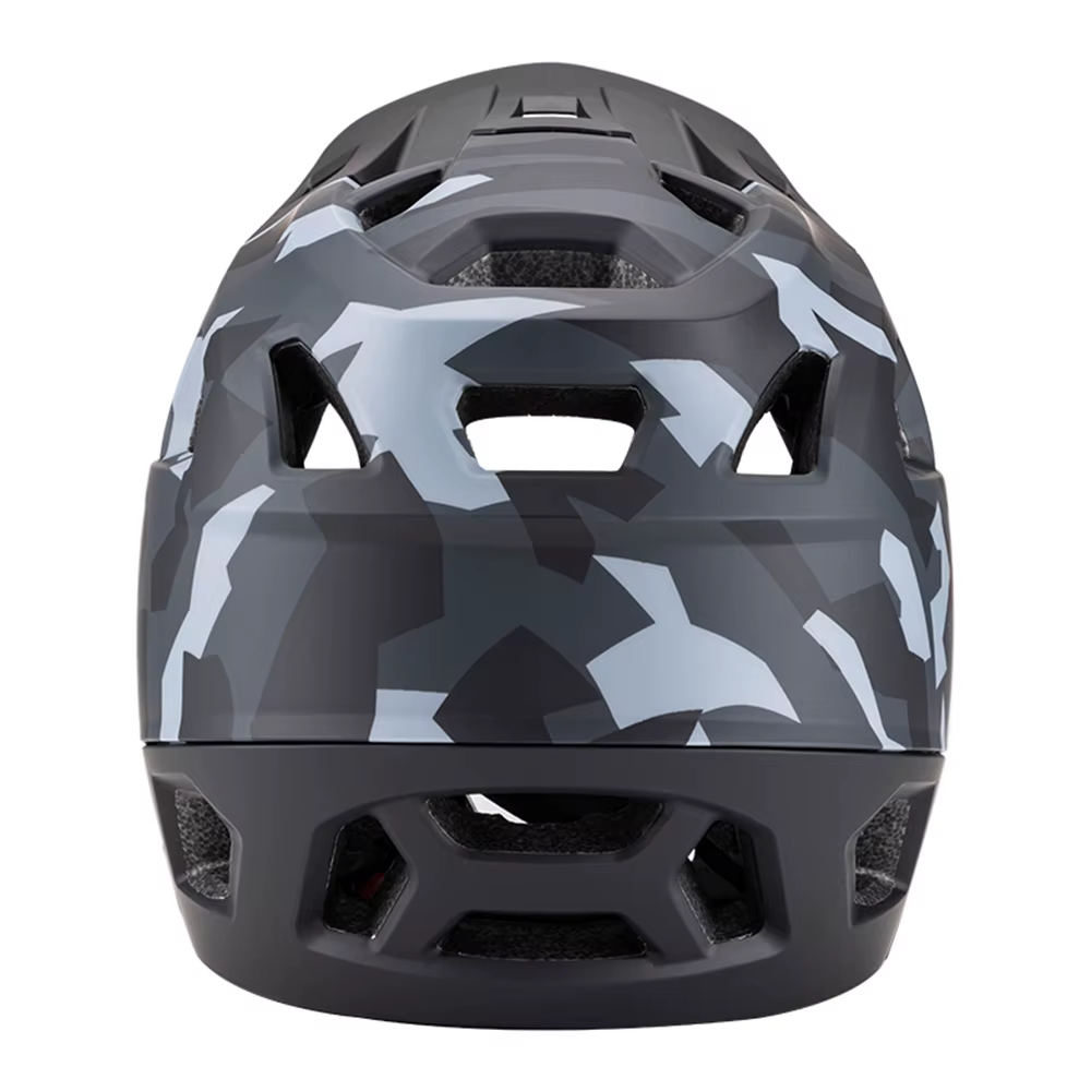 Casque de VTT intégral pour adultes, casque de course de descente, vtt, équipé d'un Support de mento