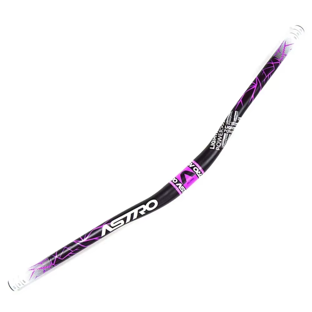 Guidon de vélo en alliage d'aluminium, guidon de vtt pour route, VTT, 31.8mm x 780/800mm, volant pou