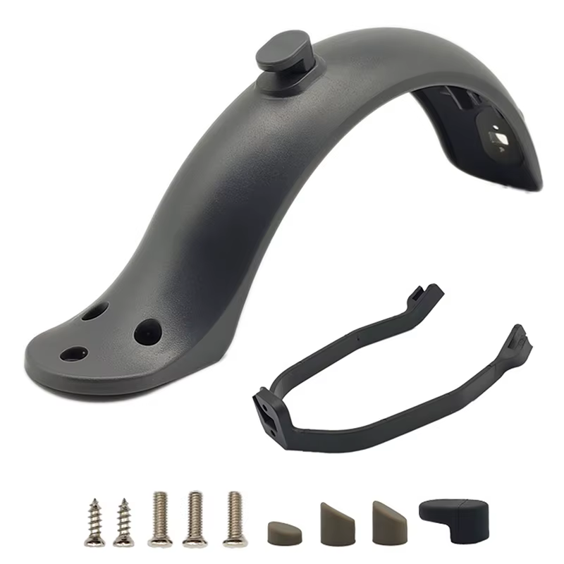 Nouveau jeu de 1 garde-boue pour trottinette électrique M365 avec feu arrière et protection arrière