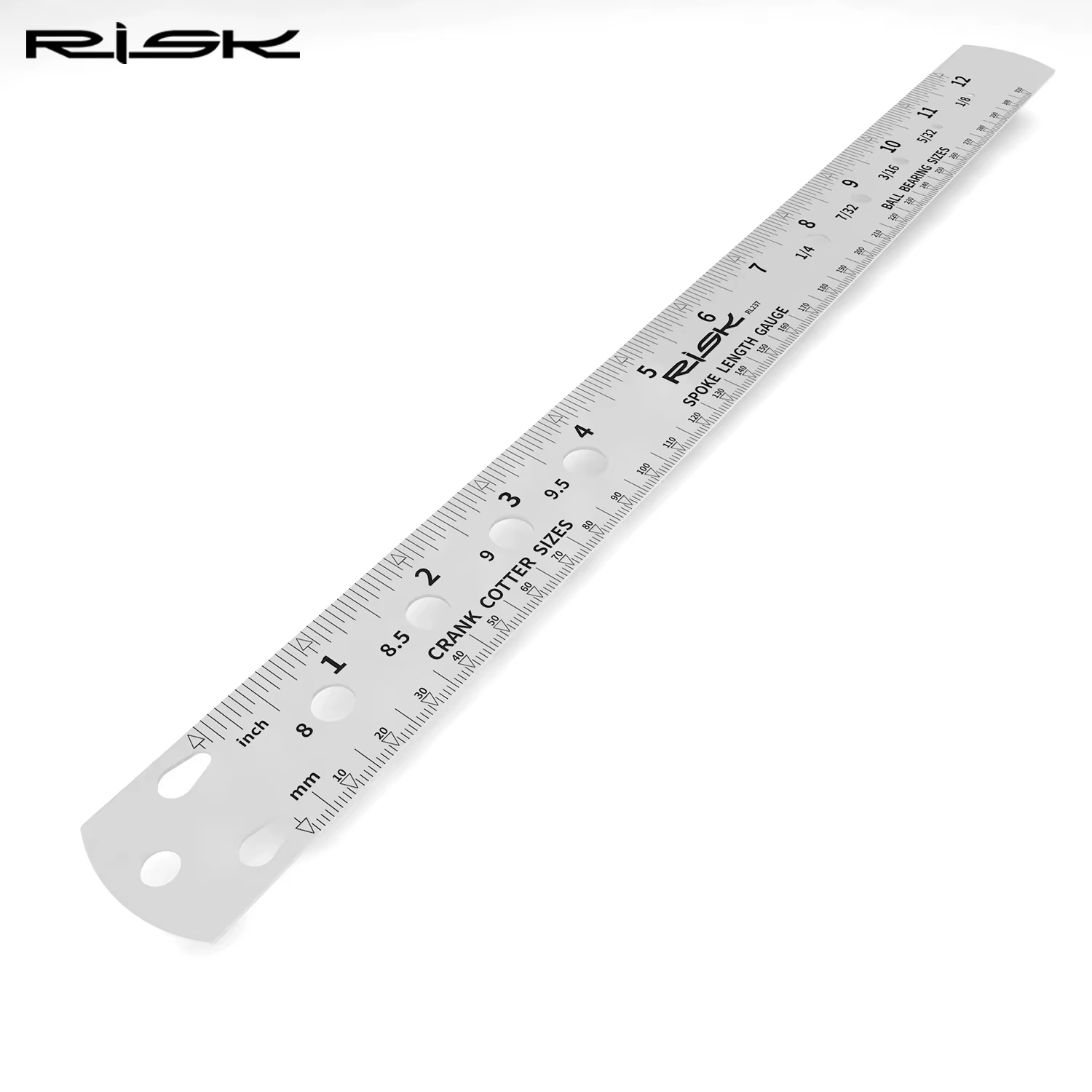 Règle de rayon de vélo, 1 pièce, jauge de longueur de rayon de vélo, roulements à billes de manivell