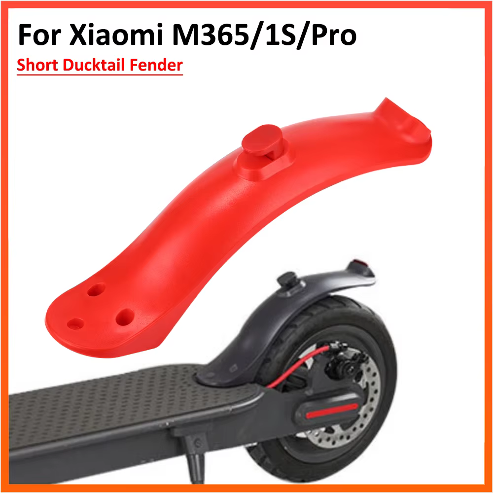 Garde-boue court en queue de canard pour Scooter électrique Xiaomi M365 Pro 1S, pièces de garde-boue