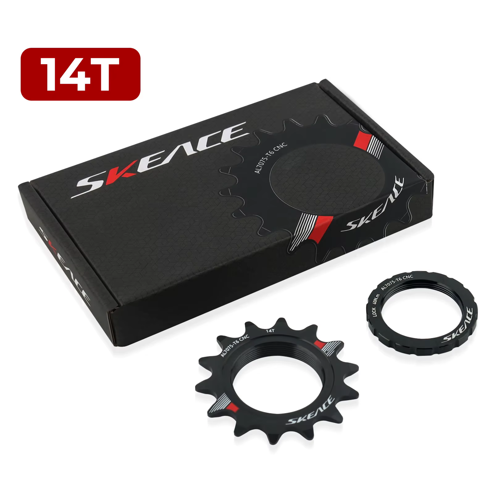 SKEACE Partners-Roue libre de vélo à vitesse unique, pignon de vélo Fixie, pièces de cassette de vél