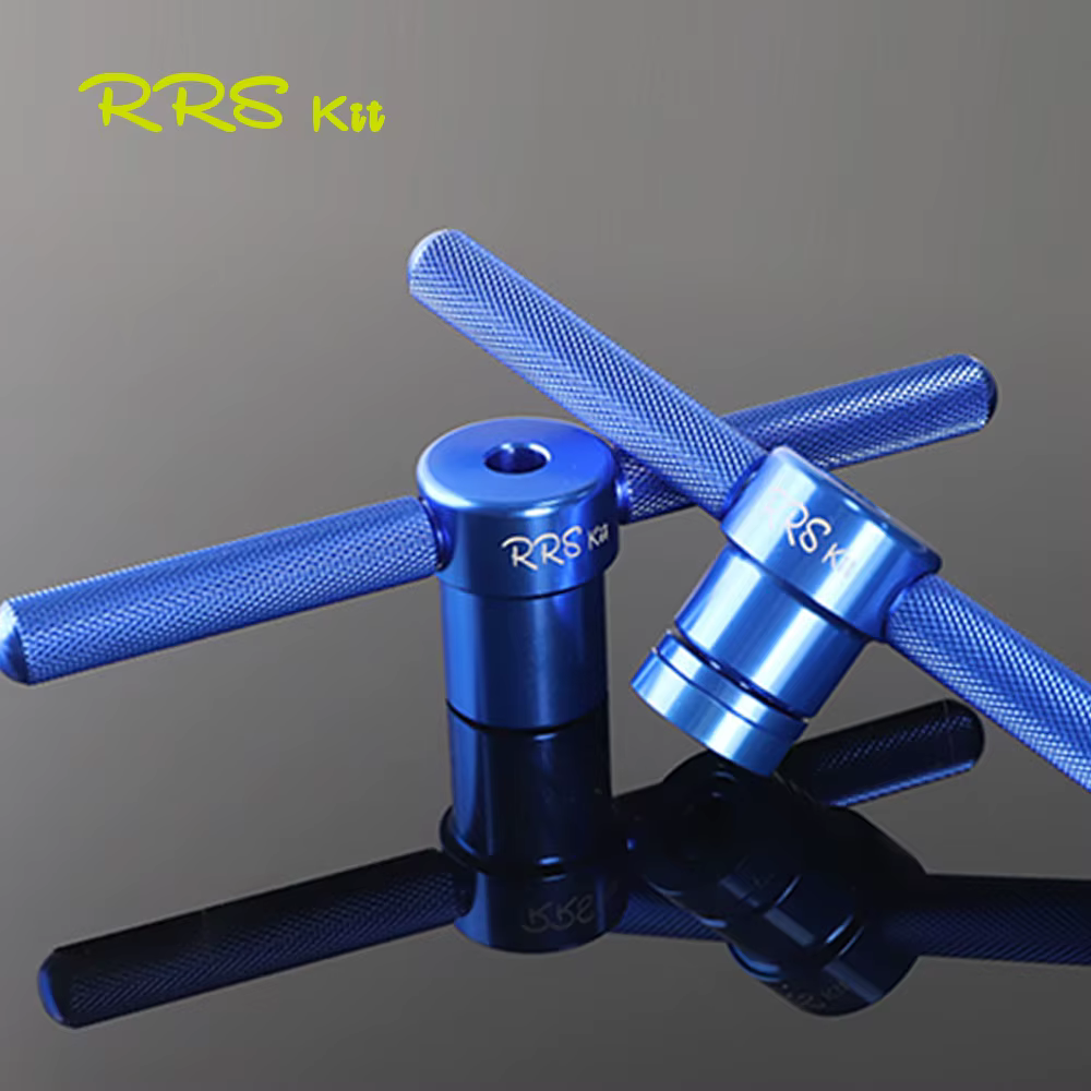 Rrskit – ensemble de presse d'installation de roues de vélo/roulements de moyeu, cadre arrière soupl