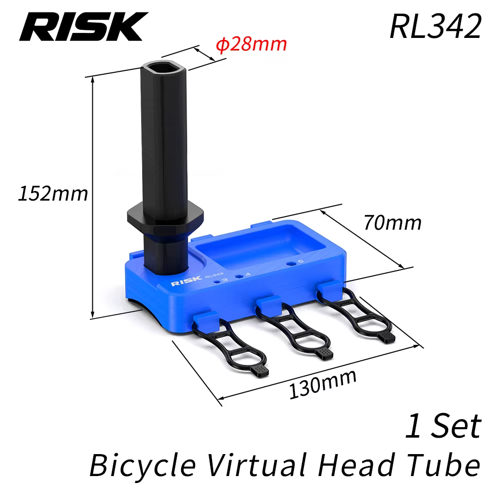 Tube de direction virtuel pour vélo de route, VTT, et vélos de gravier – Outil de réparation ultralé