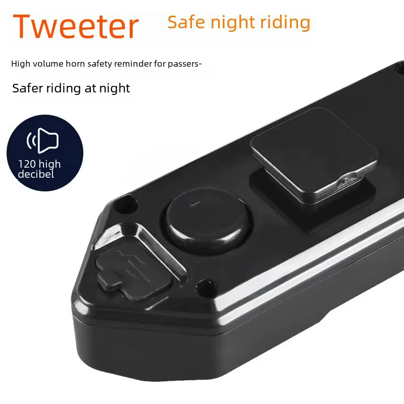 Vélo Clignotant Feu arrière Feux de vélo à distance LED USB Rechargeable Lampe de vélo Sans fil Aver