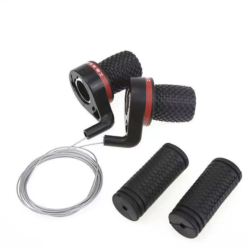 1 Paire de Leviers de Vitesse Torsionnels pour Vélo, VTT, Vélo de Route, Poignées Intégrées DIP, Piè