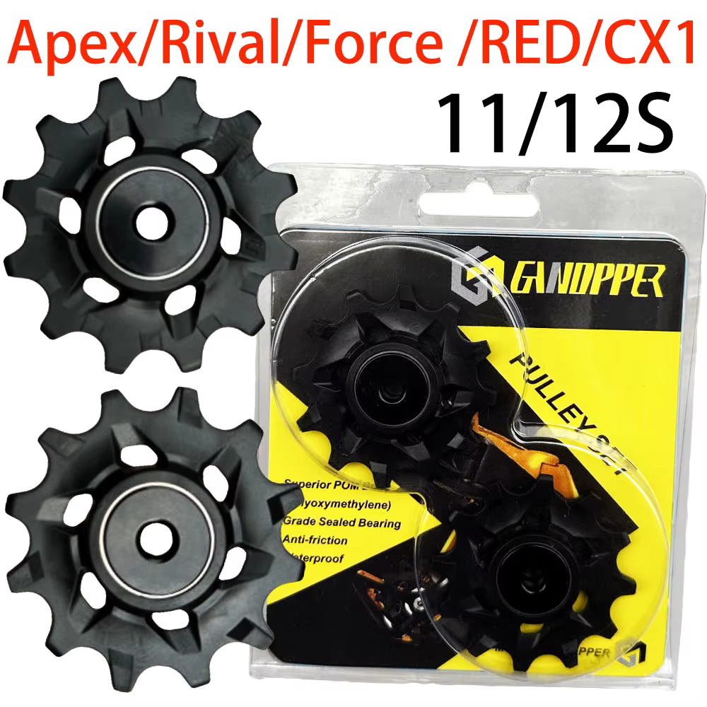 Poulie de collier de dérailleur arrière, roue de poulie jockey de vélo, S233 Apex, Rival, Force RED,