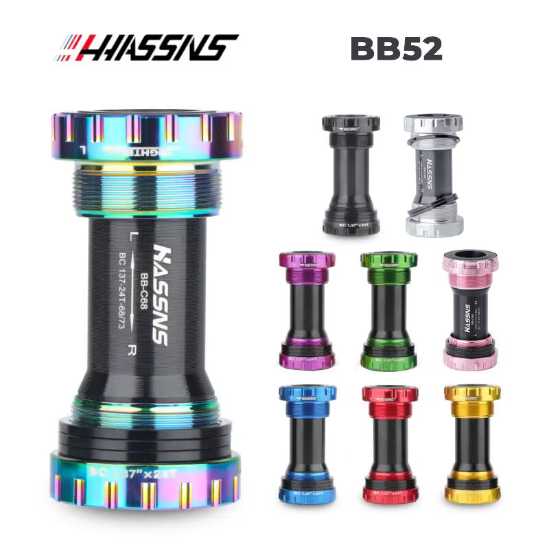 Boîtier de pédalier HASSNS Mtb Hollowtech pour vélo de montagne, mouvement central Hollowtech BB pou