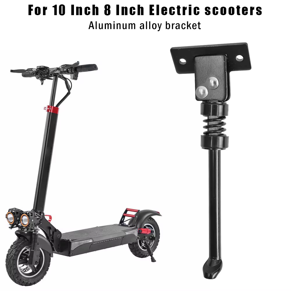 Support de pied pour Scooter électrique 10/8 pouces, Support de stationnement latéral en alliage d'a