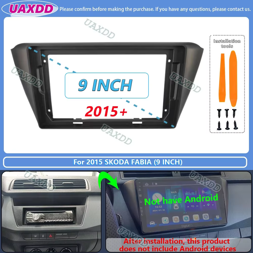 Adaptateur de faisceau de câbles pour tableau de bord de voiture, radio évitée, cadre Android, panne