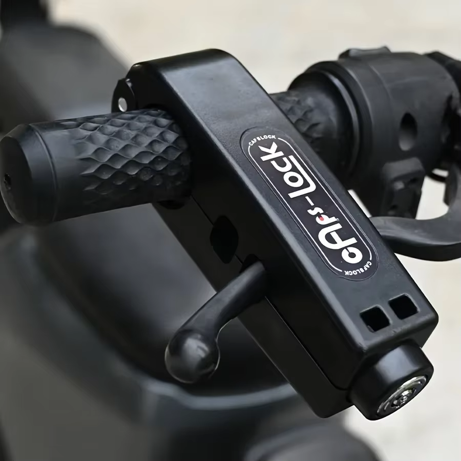 Antivol pour vélo électrique, trottinette et moto – Verrou de frein, poignée de guidon, klaxon et ac