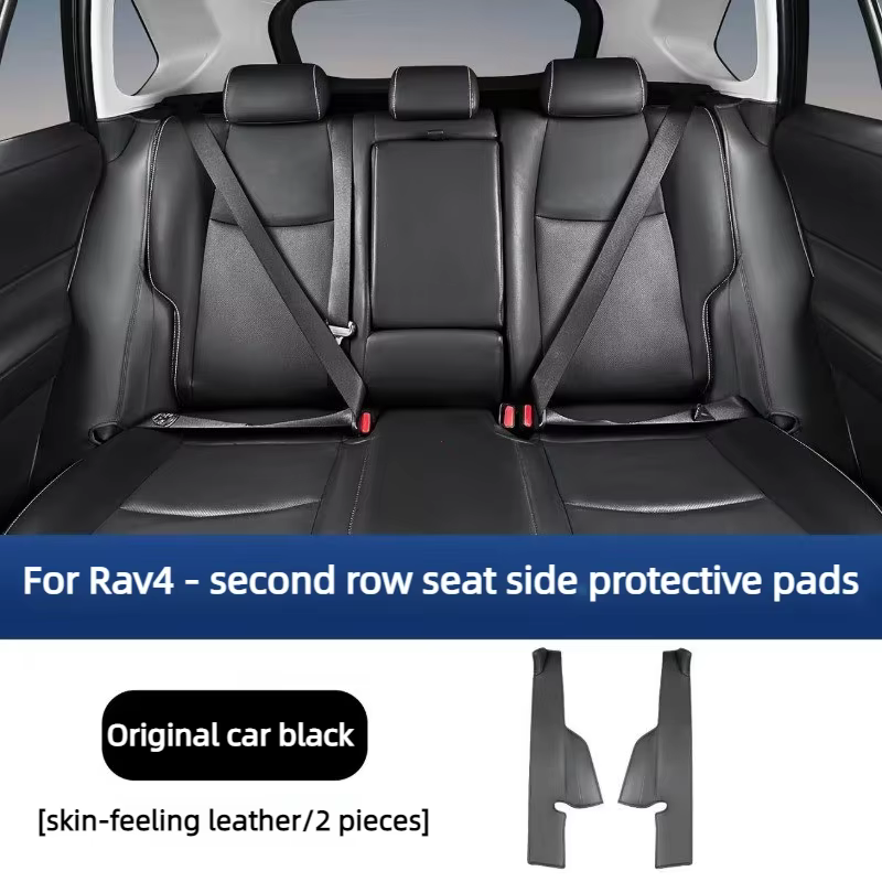 Pour RAV4 2020-2025 : Protections latérales des sièges arrière - Ensemble de garnitures de protectio