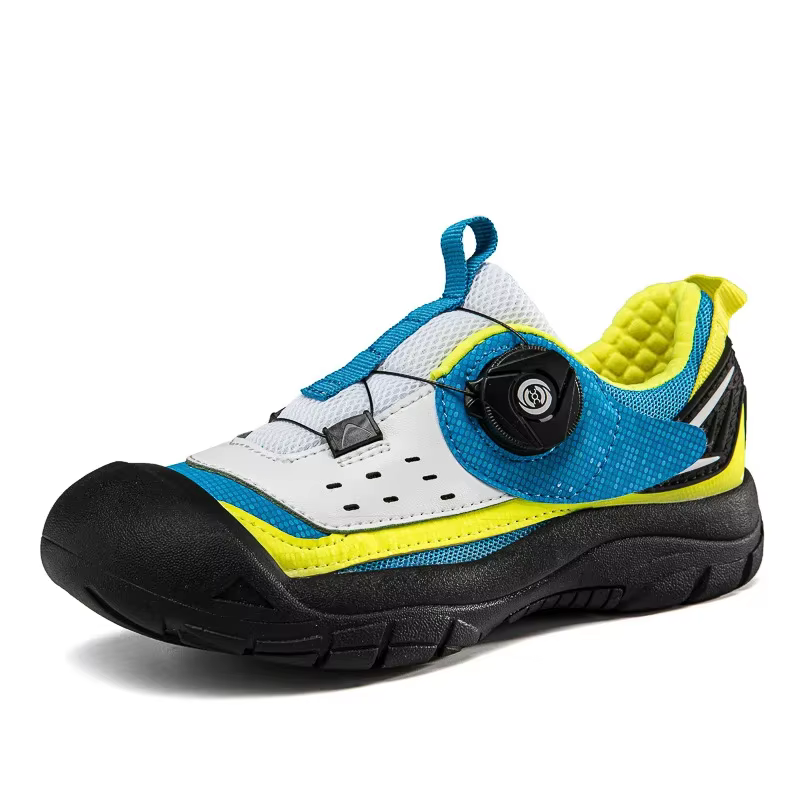 Chaussures de cyclisme pour enfant, botte de vélo d'équilibre sur route, bottes d'entraînement couli
