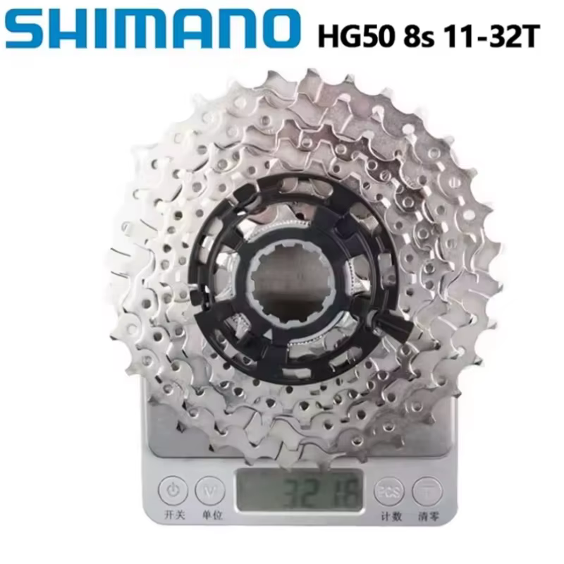 Shimano Cassette de vélo de route HG50 8 vitesses 11-28T 12-25T 11-30T 11-32T 11-34T CS HG50 K7 roue