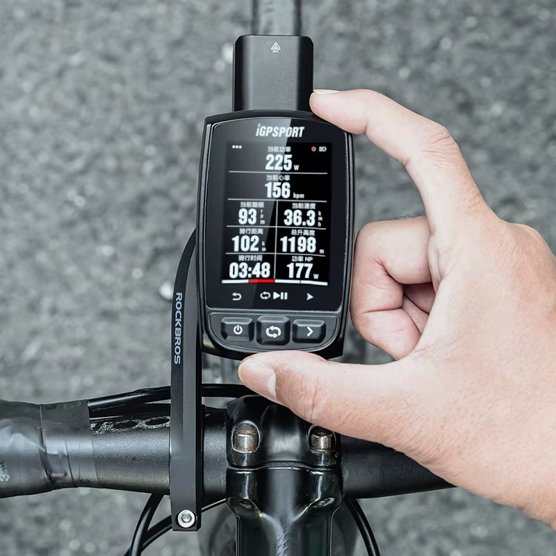 ROCKBROS – lumière de vélo 1000lm, charge type-c, éclairage avant pour vtt, vélo de route, 4500mAh, 