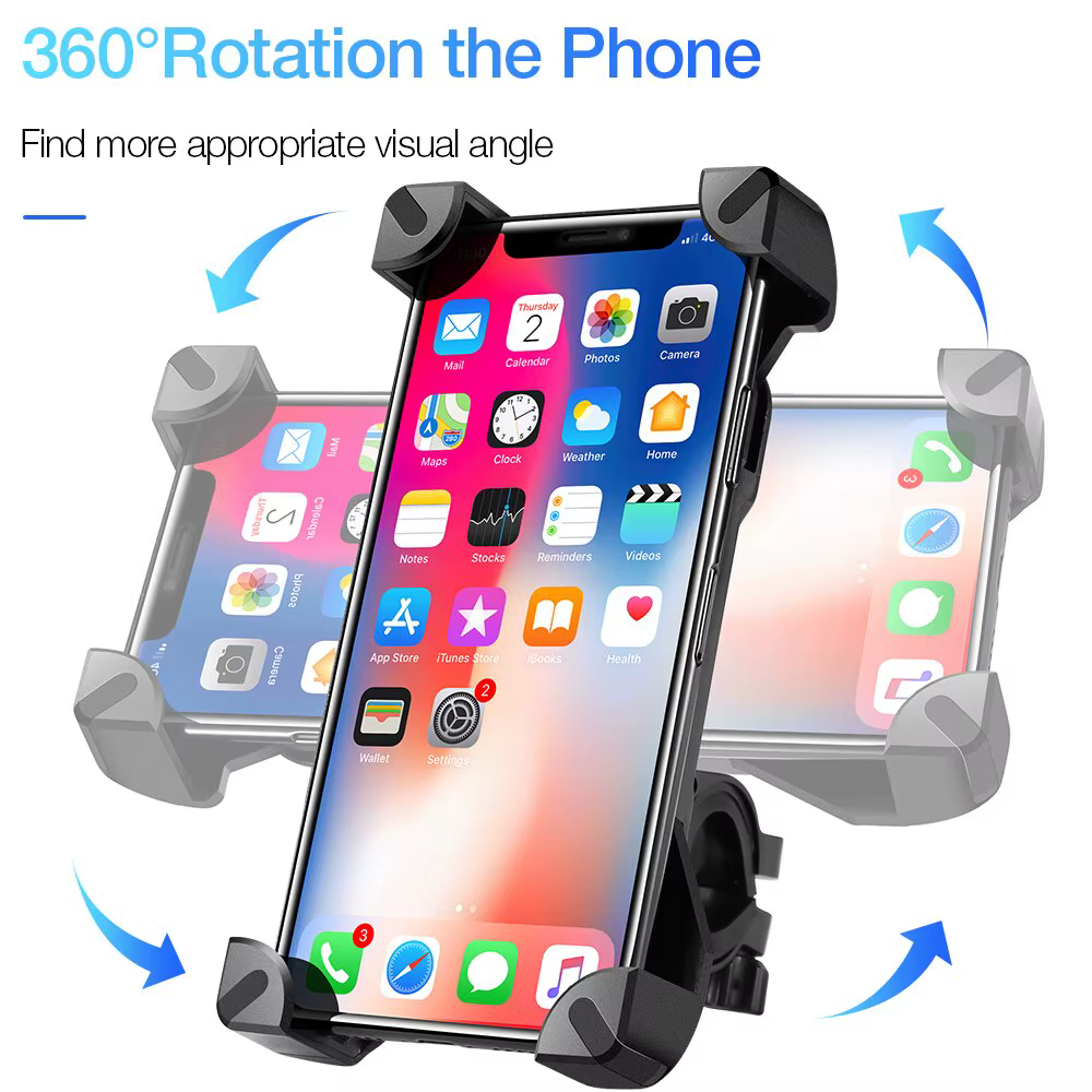 Support de téléphone à Clip, étui universel pour Scooter électrique, vtt, vélo de route, accessoires