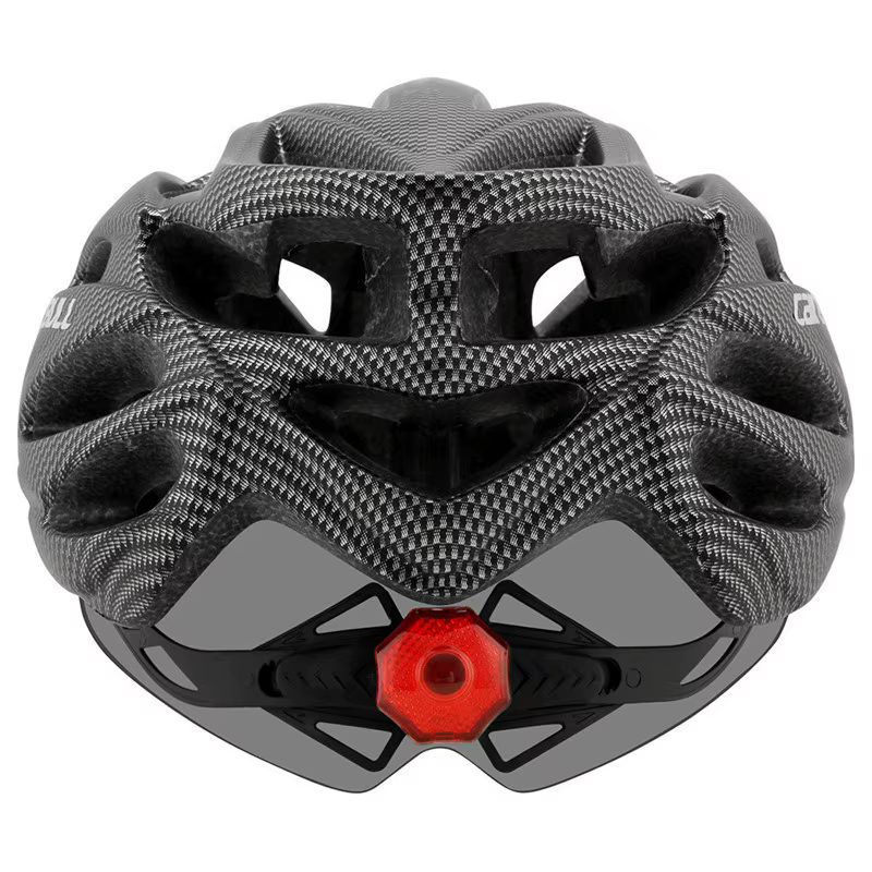 230gCAIRBULL casque ultraléger casque de montagne de route intégré moulé avec visière amovible lunet